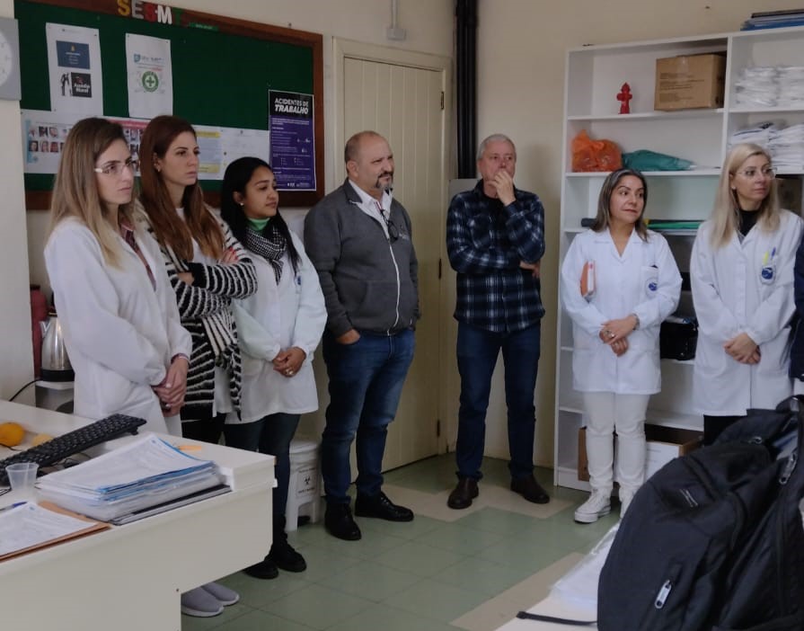 Alunos do curso de capacitação